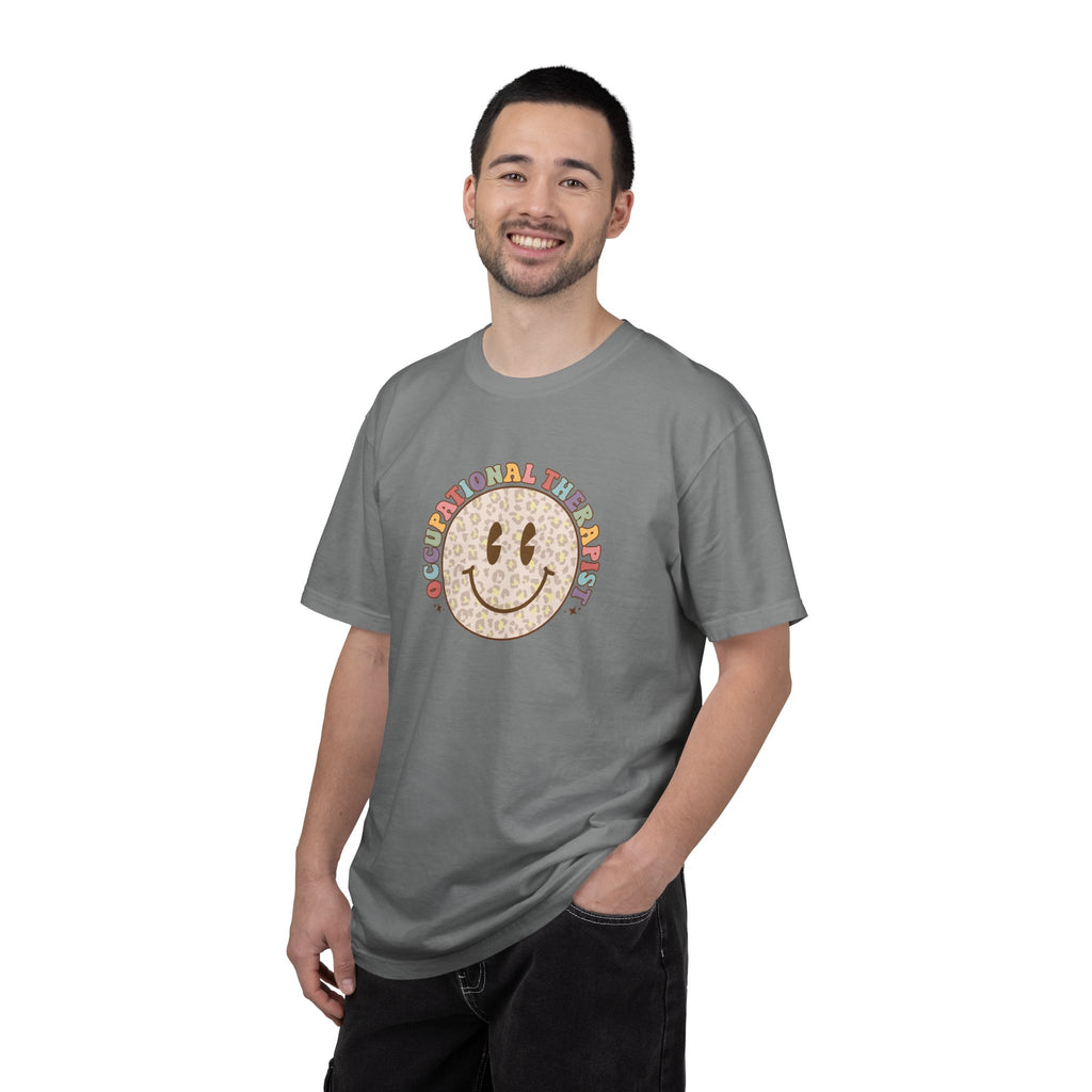 Smiley Occupational Therapist Graphic T-Shirt