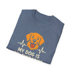 Dog Therapist T-Shirt — "My Dog Is My Therapist" Pet Lover Tee