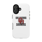 Oklahoma Sooners Tough Magnetic Phone Case — Durable Magnetic Snap-On College iPhone Cover