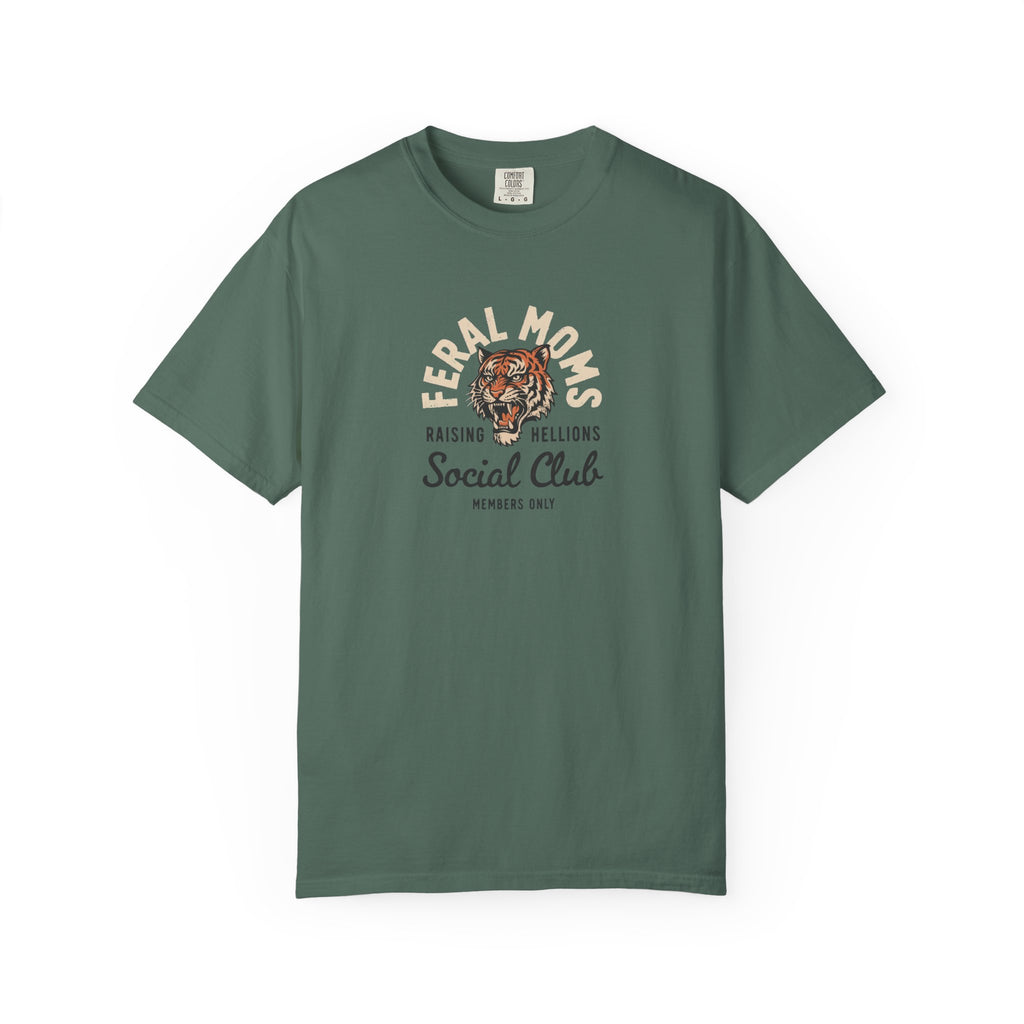 Tiger Social Club T‑Shirt — "Raising Hellions" Graphic Tee