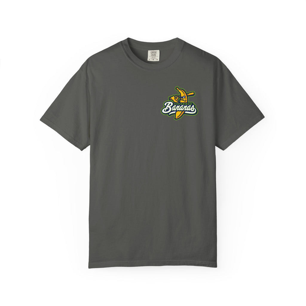 Savannah Bananas Baseball T-Shirt — Retro Banana Mascot Tee