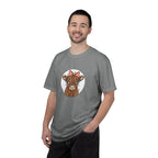 Highland Cow Tee — Cute Cow with Pink Bow Graphic T-Shirt