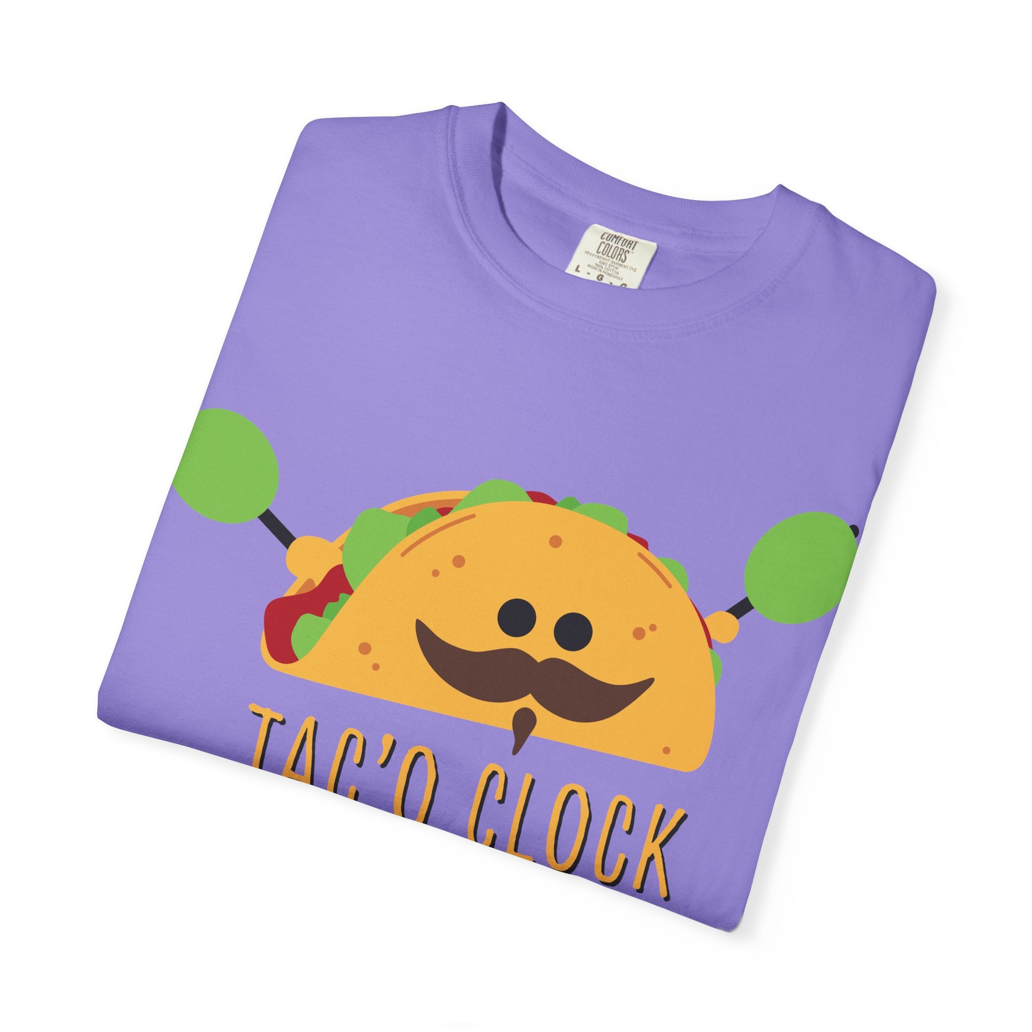Taco O'Clock T-Shirt — Cute Taco Graphic Tee for Taco Lovers