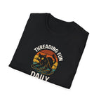 Surf Daily Graphic T-Shirt — Retro Sunset Wave Tee