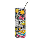 Composition Book School Supplies 20oz Stainless Steel Tumbler