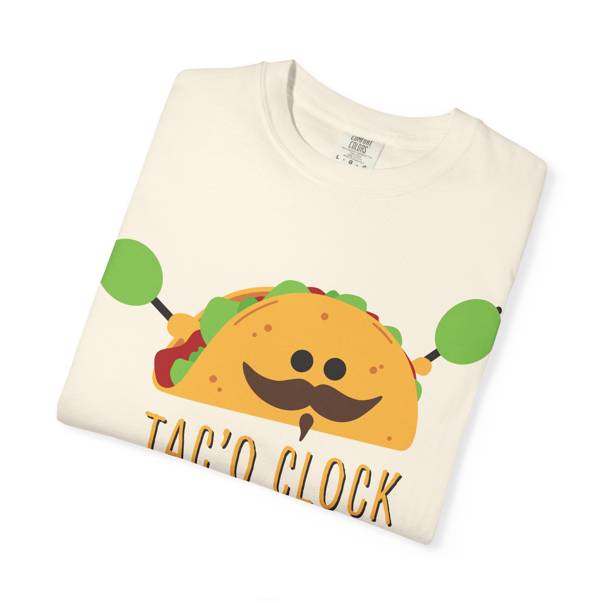 Taco O'Clock T-Shirt — Cute Taco Graphic Tee for Taco Lovers