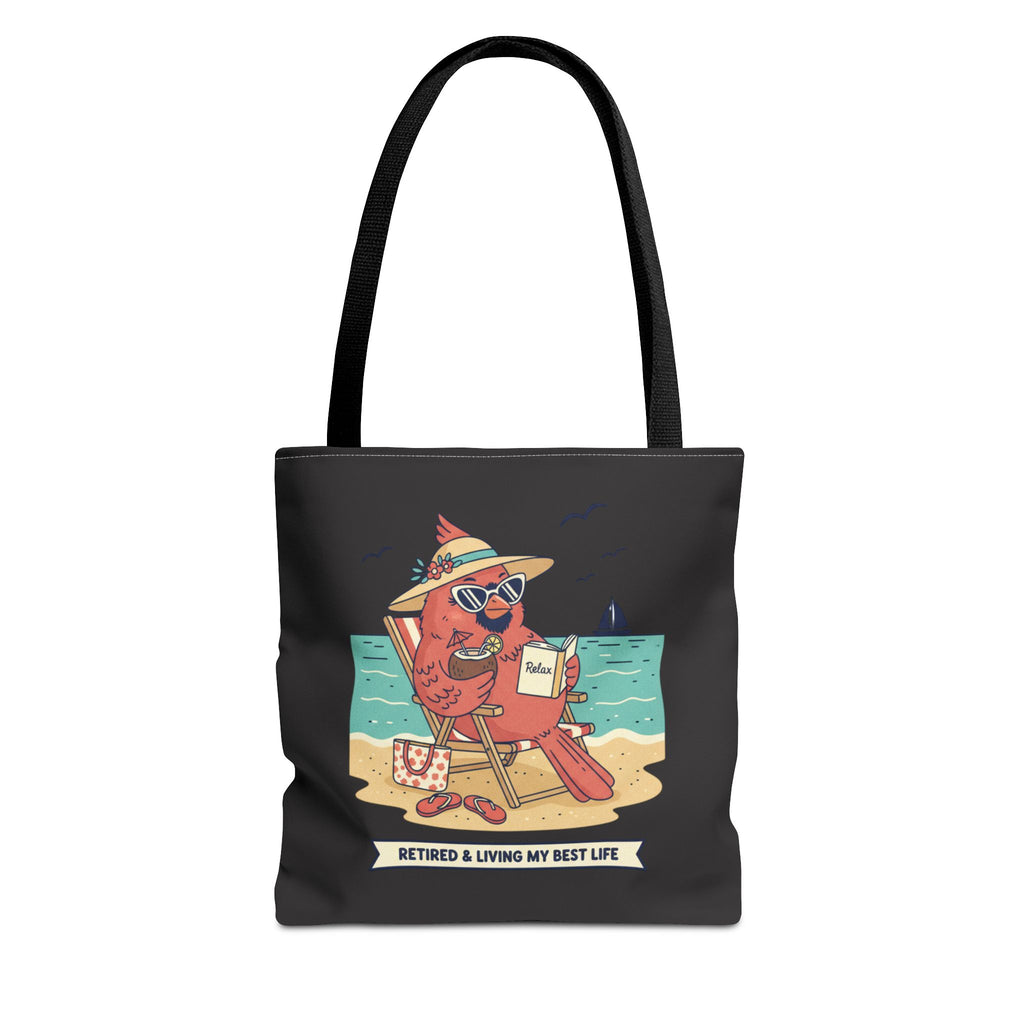 Retired and Living My Best Life Tote Bag