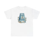 Caution: Slippery When Reading Graphic Tee — Book Lover T‑Shirt
