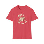 T-Shirt — "Roll With It" Cute Hamster Graphic Tee
