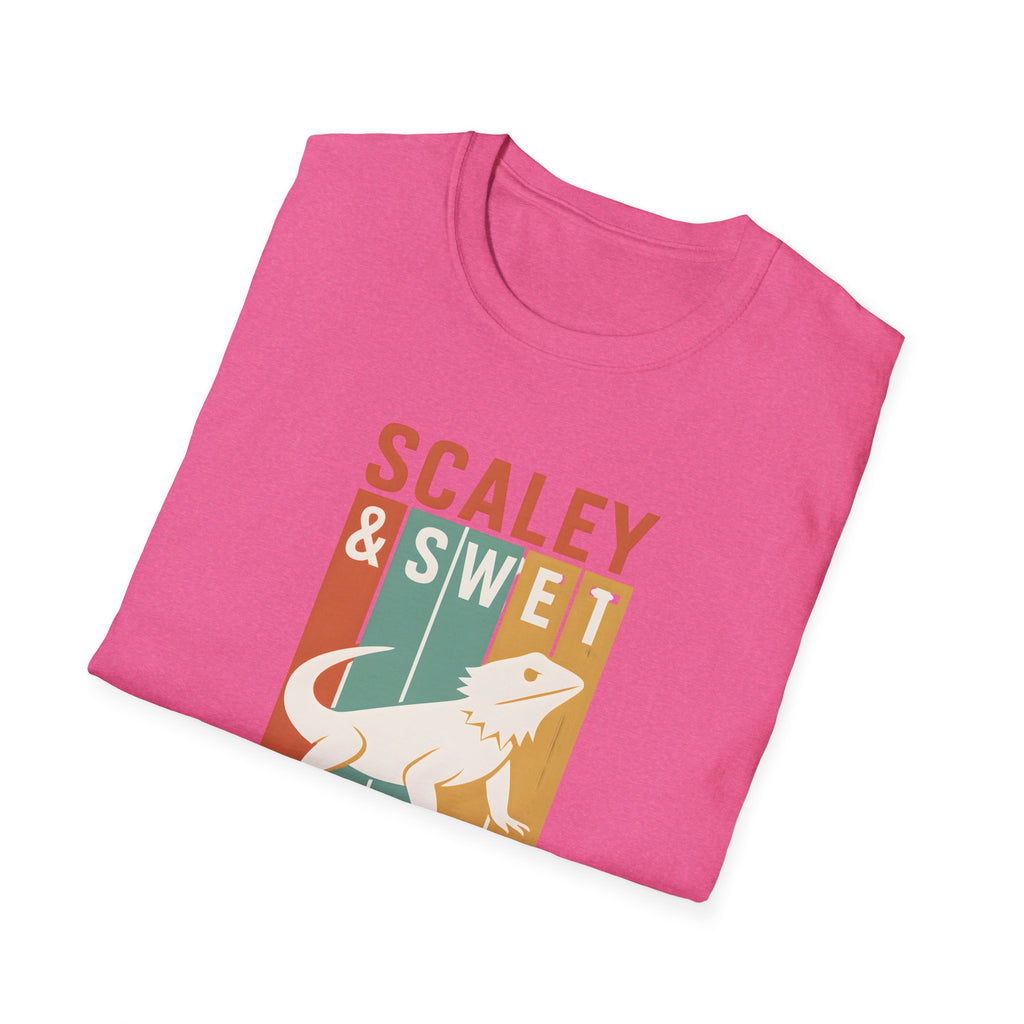 Scaley & Sweet Bearded Dragon T-Shirt — Retro Reptile Lover Tee