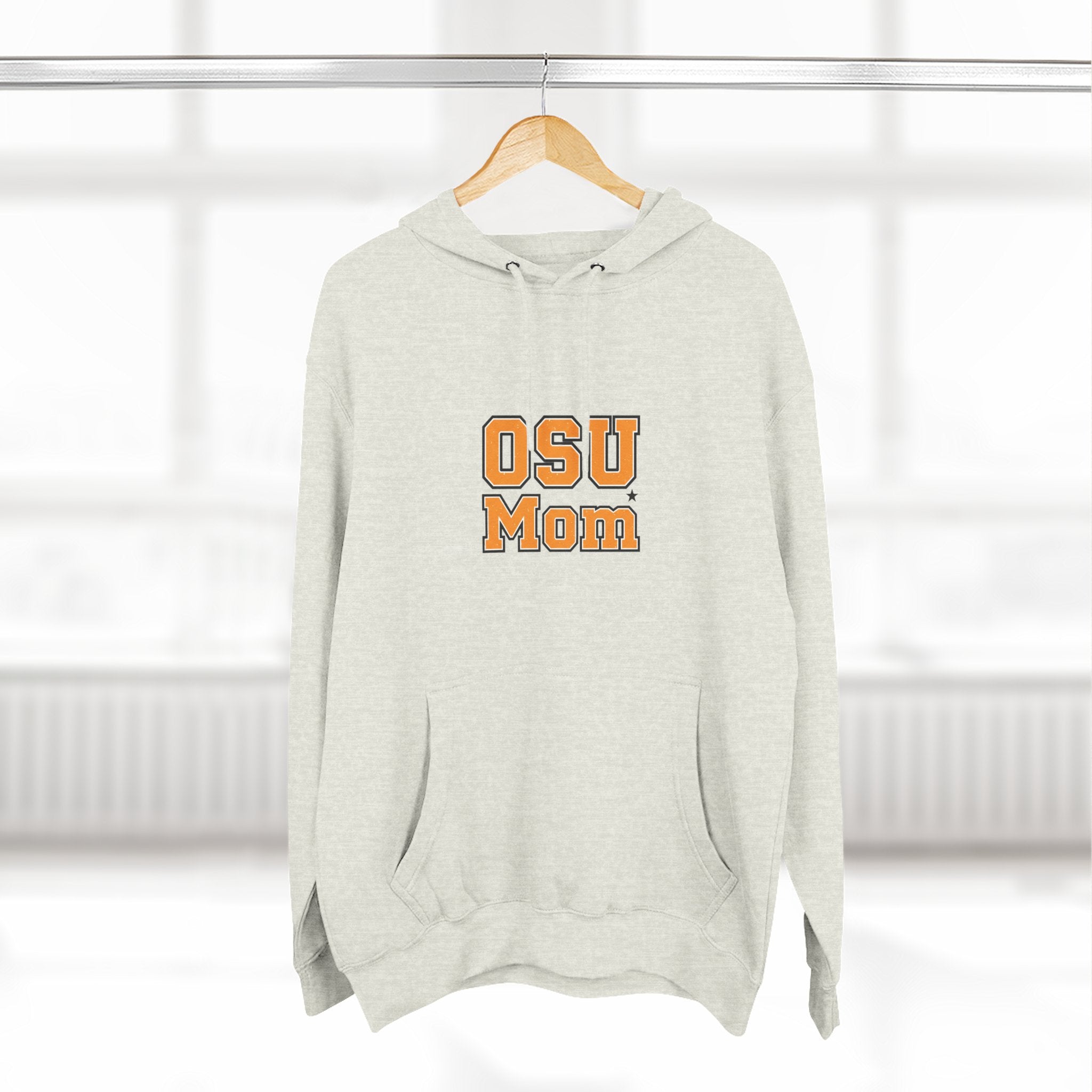 OSU Mom Hoodie — College Spirit Pullover for Proud Ohio State Moms