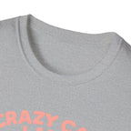 Crazy Cat Lady T-Shirt — Cute Anime Cat Mom Graphic Tee