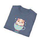 Cute Hamster Tee — "Just Squeaking By" Graphic T-Shirt