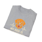 Dog Therapist T-Shirt — "My Dog Is My Therapist" Pet Lover Tee