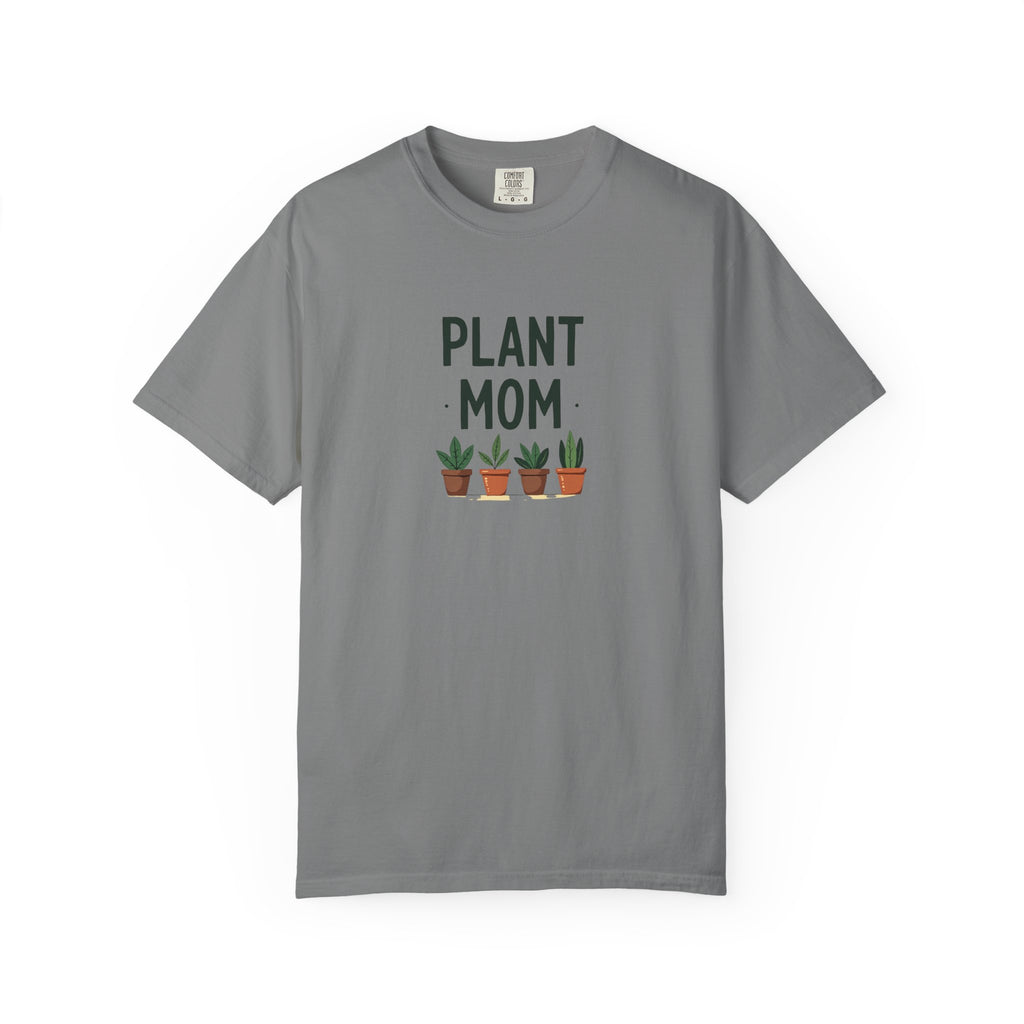 Plant Mom T-Shirt — Cute Potted Plants Graphic Tee for Plant Lovers