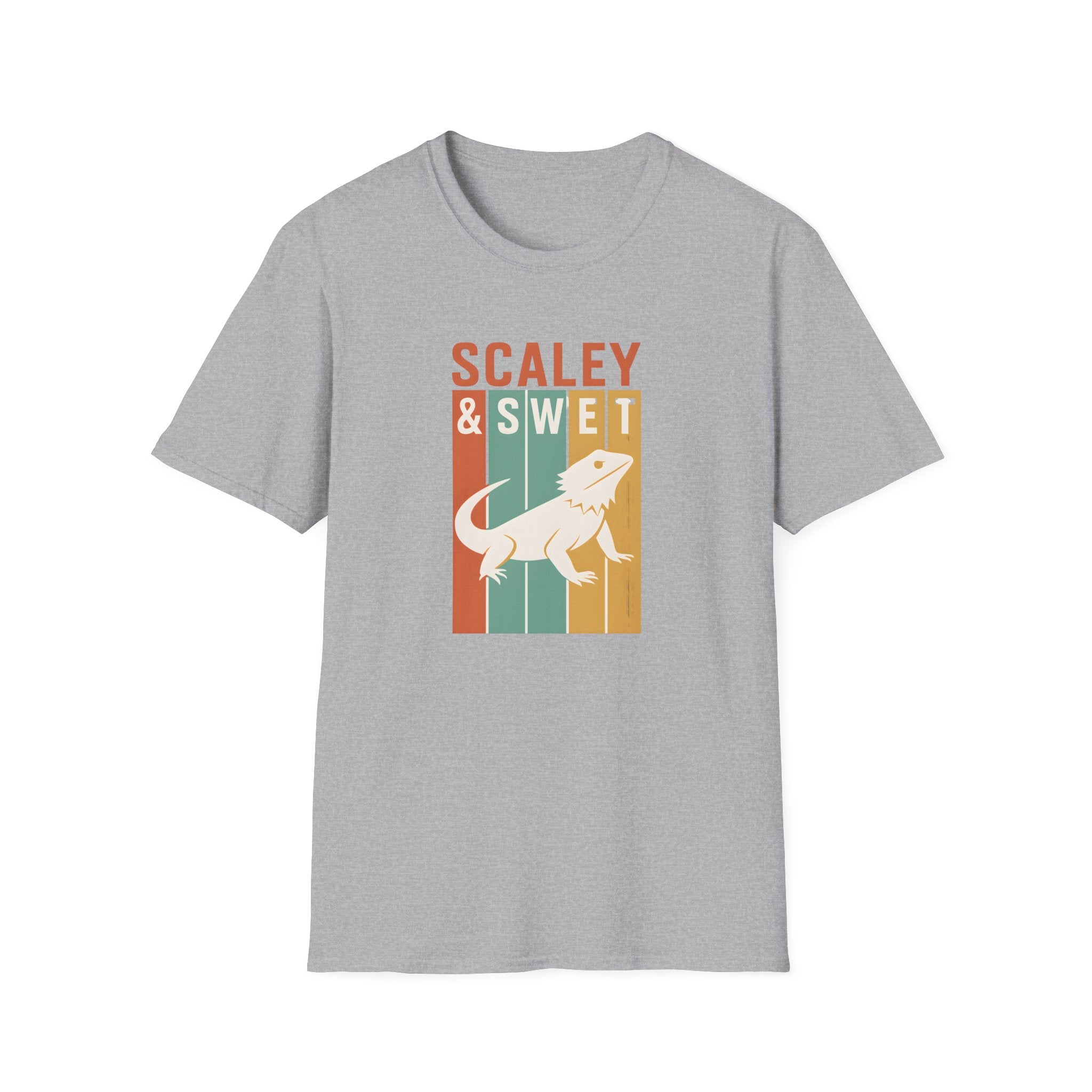 Scaley & Sweet Bearded Dragon T-Shirt — Retro Reptile Lover Tee