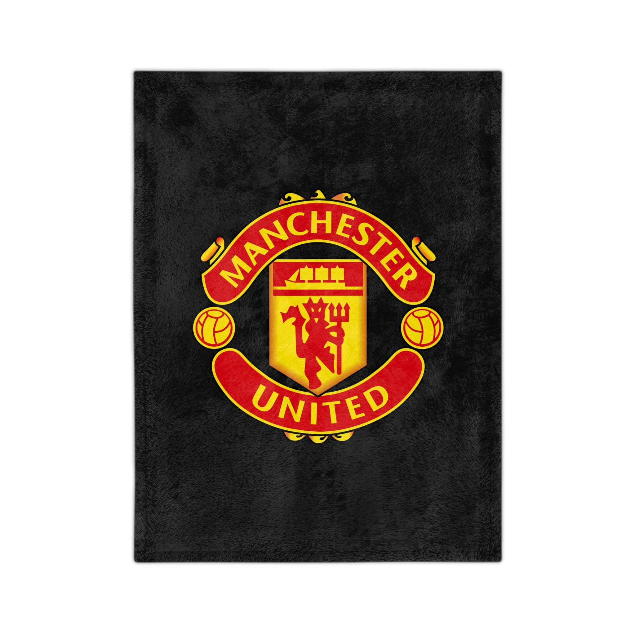 Manchester United Velveteen Microfiber Blanket —
