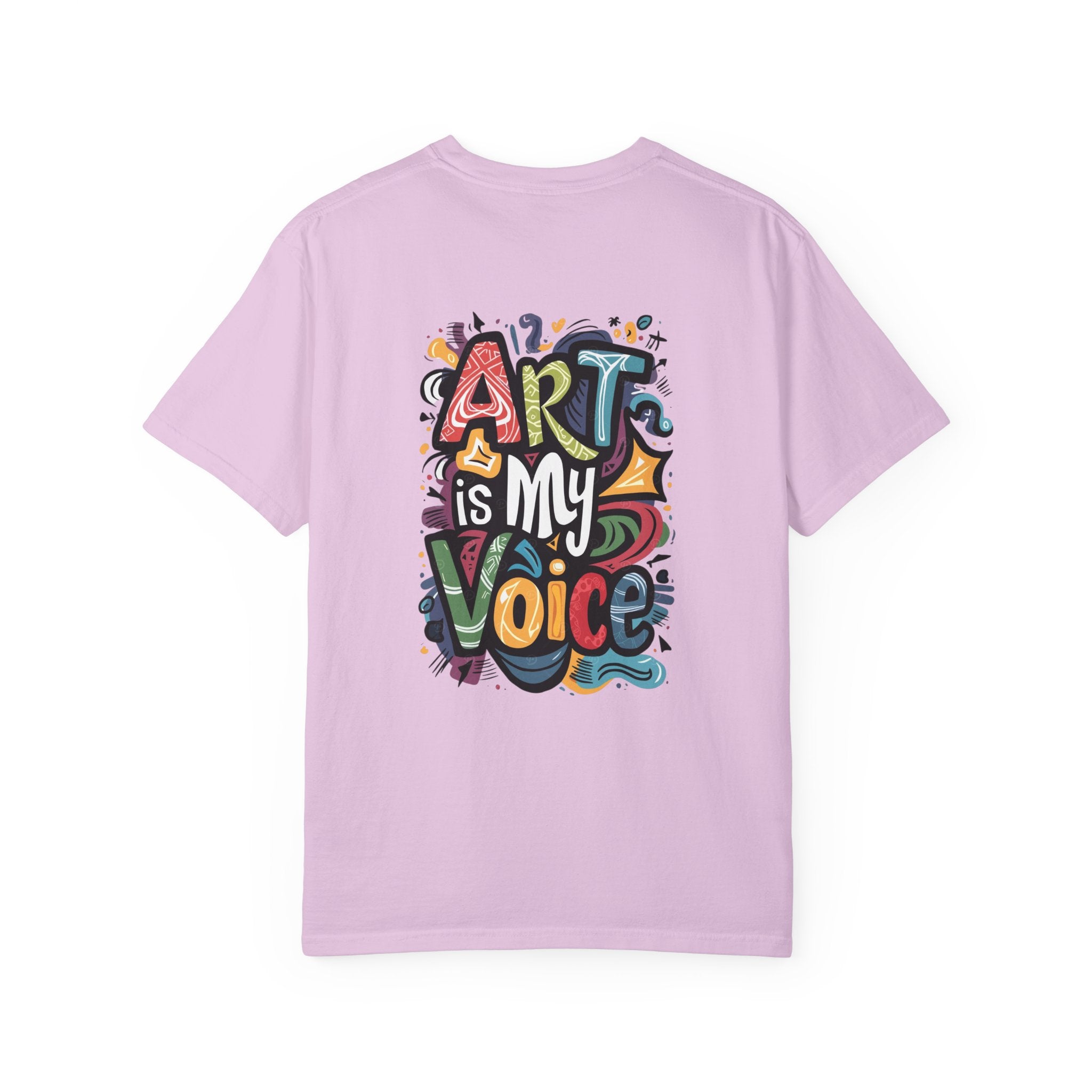 Art Teacher T‑Shirt — "Art is My Voice" Colorful Teacher Shirt