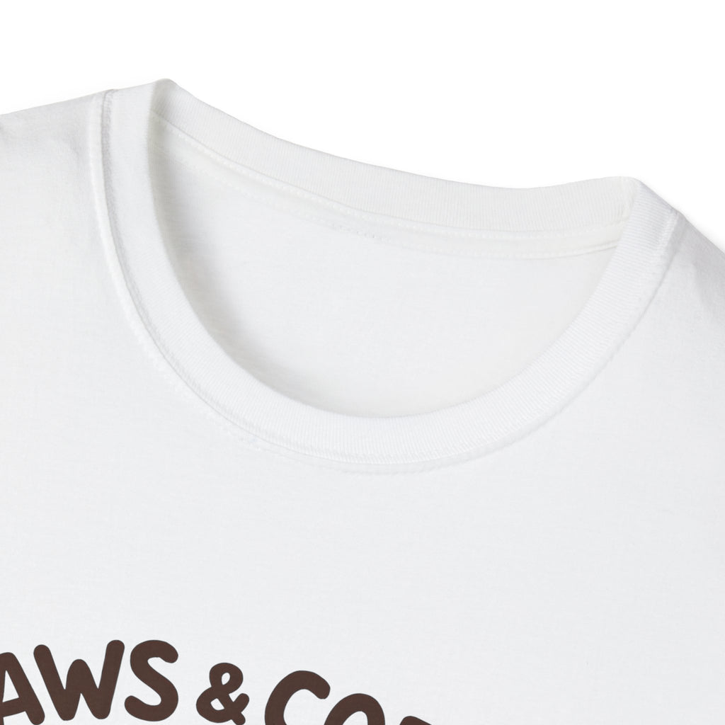 Paws & Coffee Corgi T-Shirt — Cute Dog Lover Coffee Tee