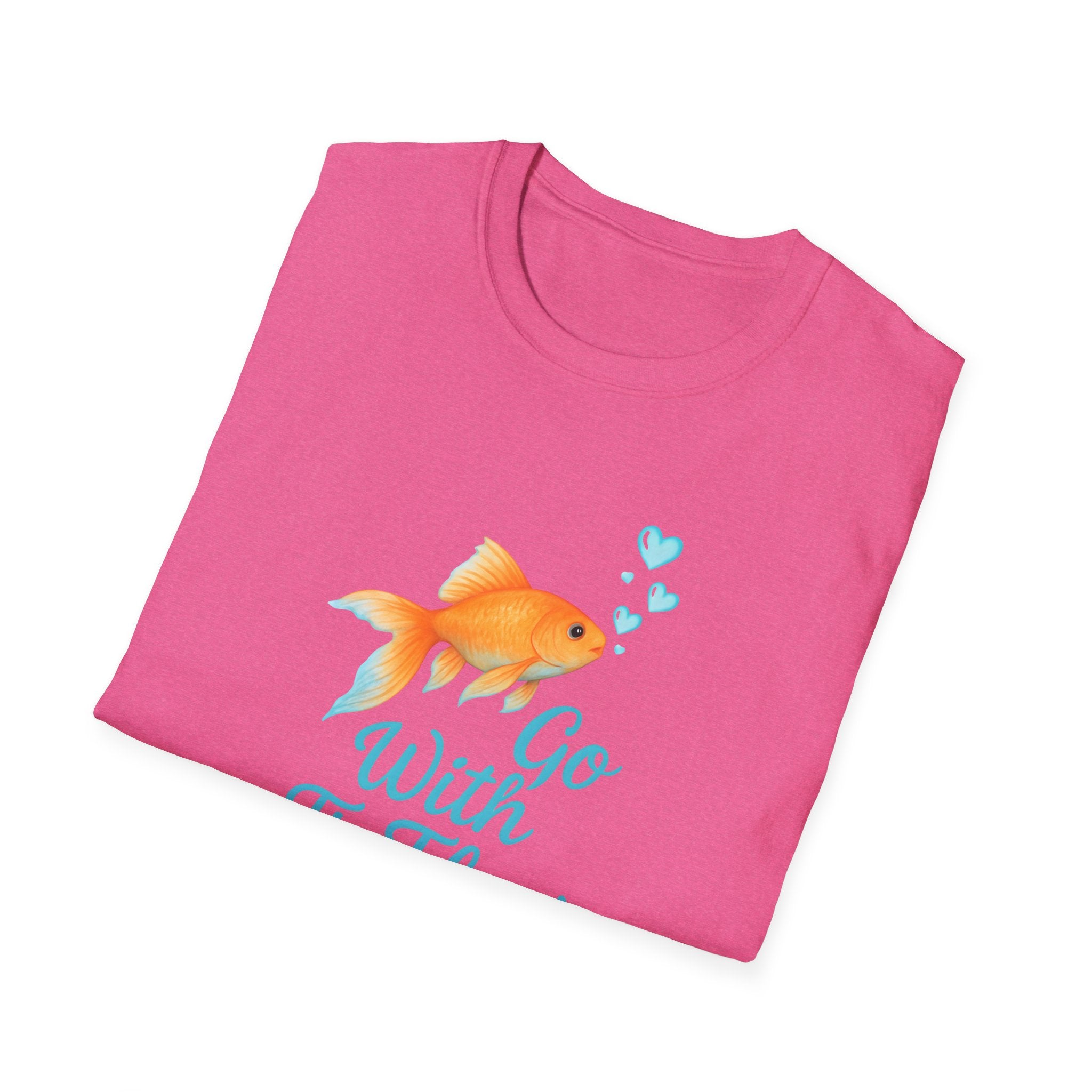 Go With The Flow Goldfish T-Shirt