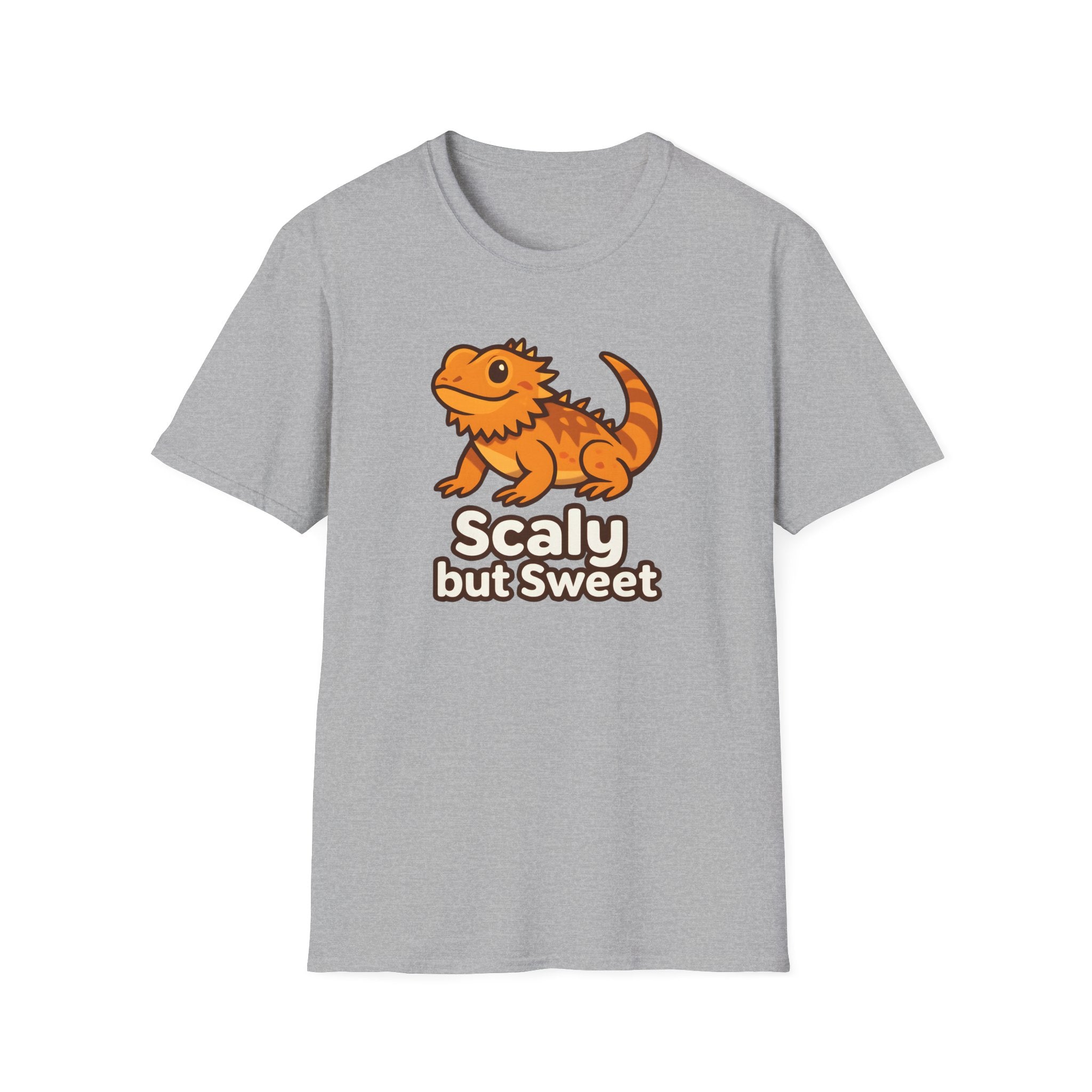 Bearded Dragon Tee - "Scaly but Sweet" Cute Lizard Graphic T-Shirt