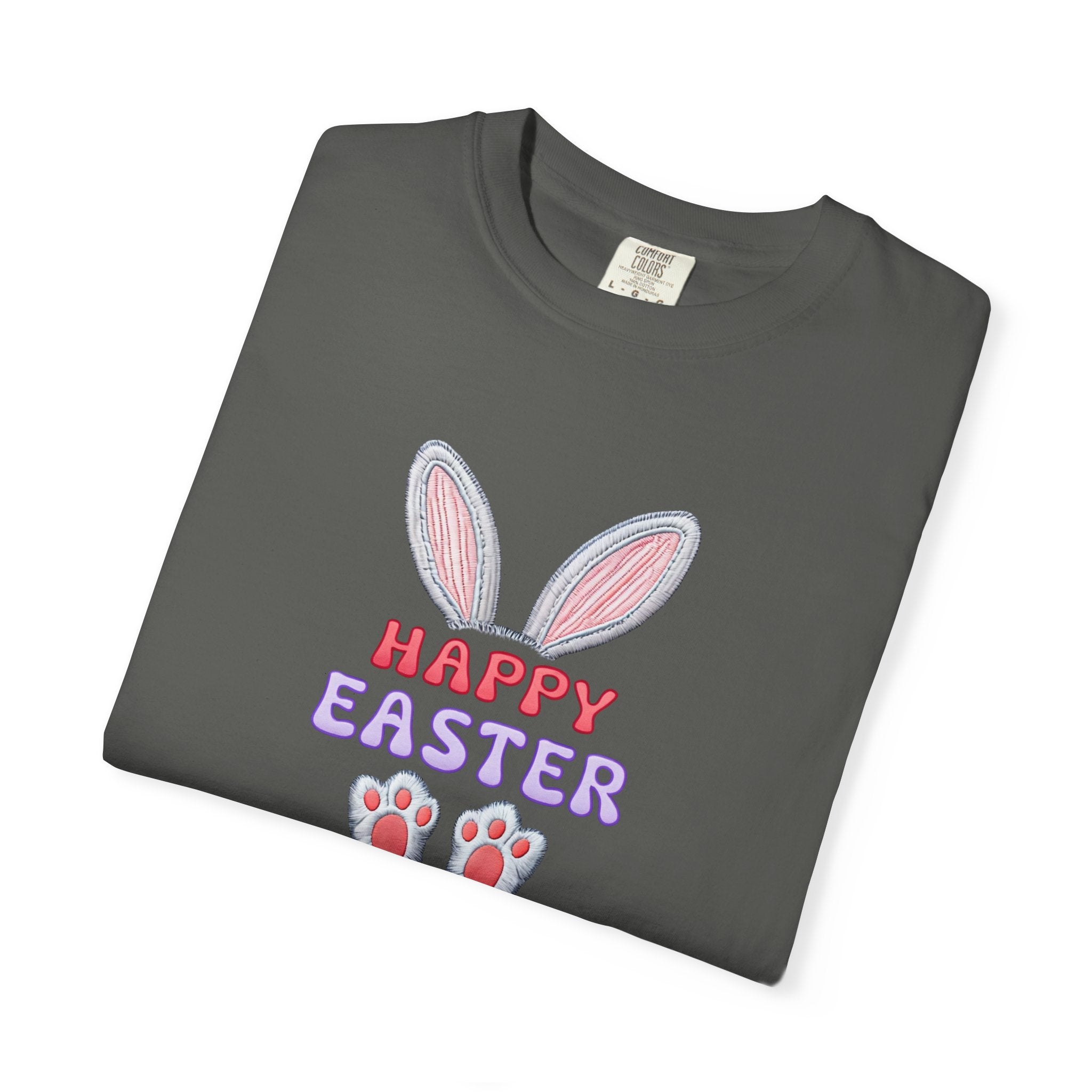 Happy Easter Bunny Ears T-Shirt — Cute Pastel Holiday Tee