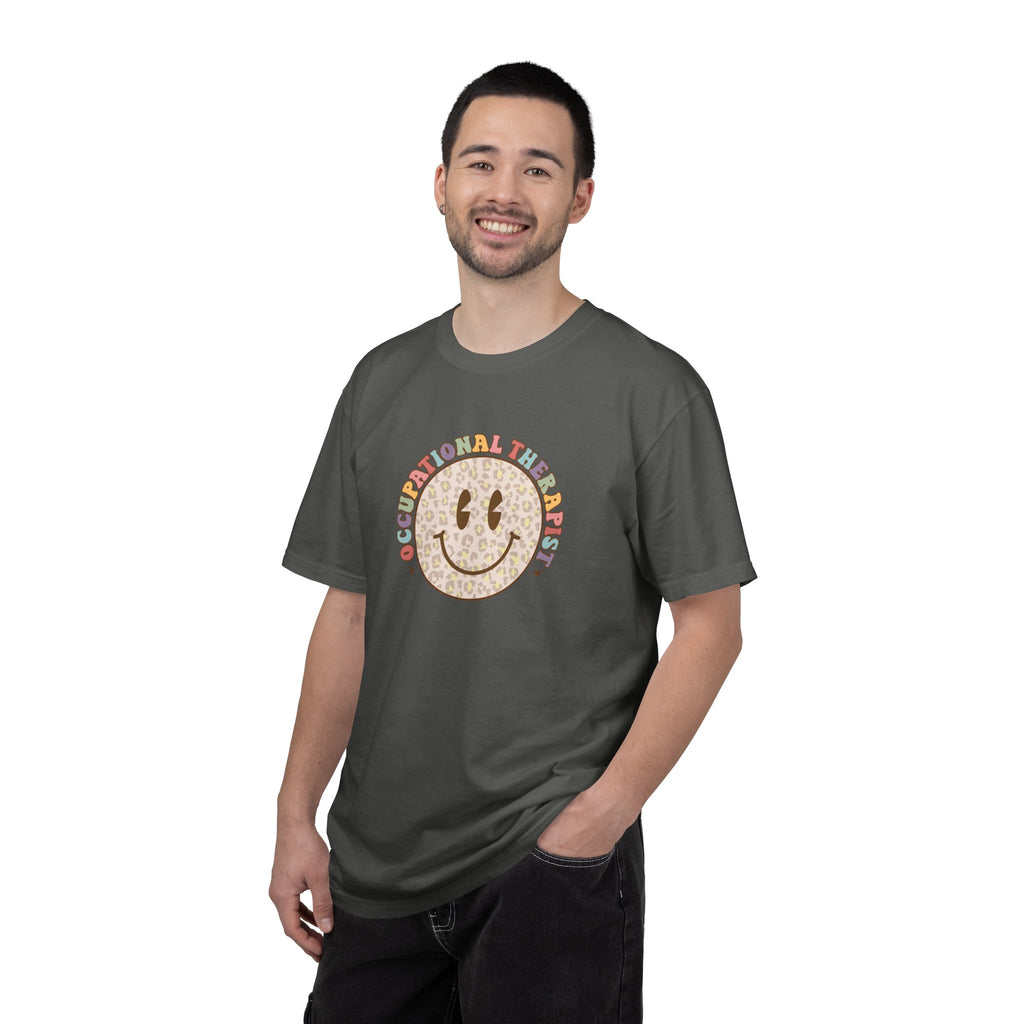 Smiley Occupational Therapist Graphic T-Shirt