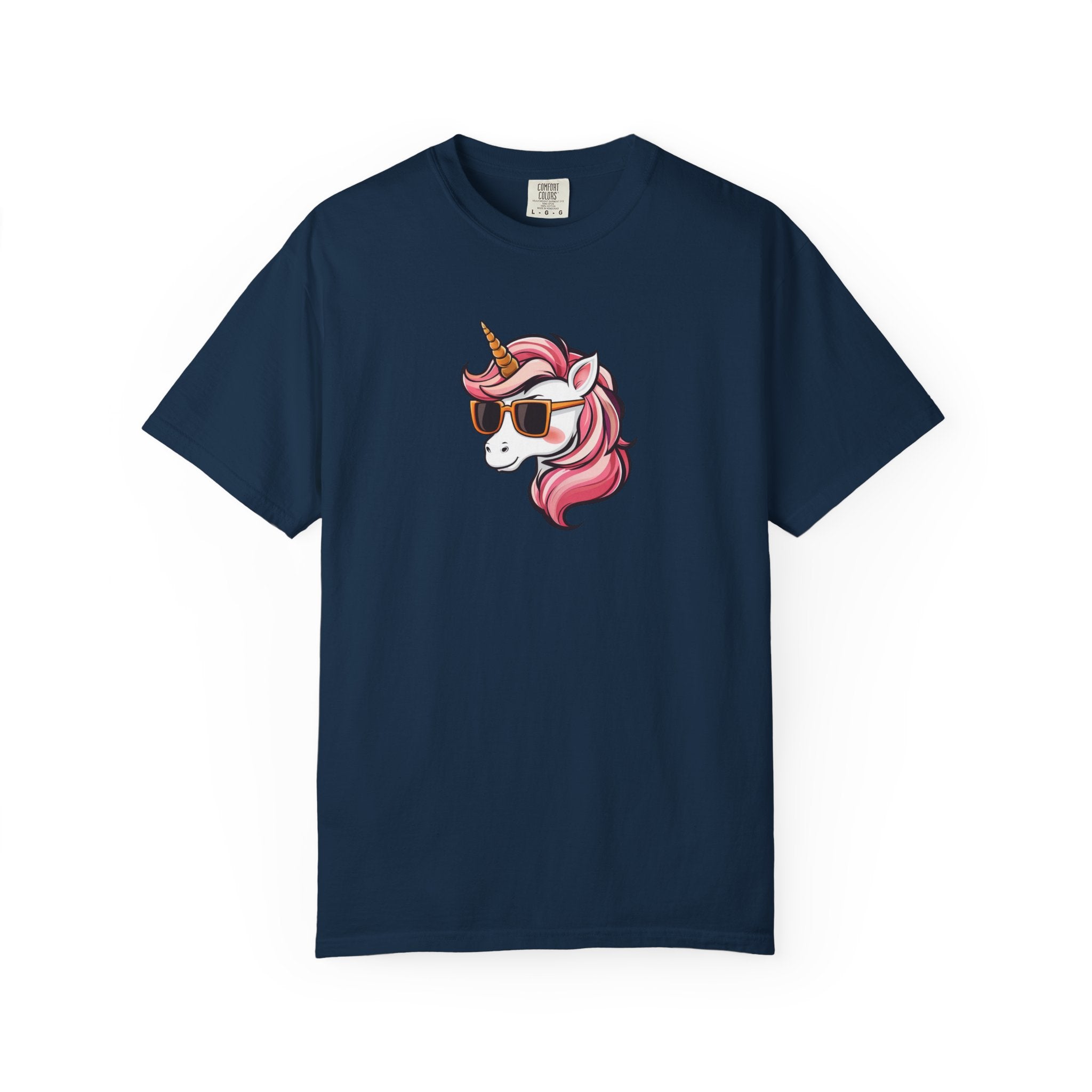 Cool Unicorn T-Shirt — Sunglasses Pink Unicorn Graphic Tee