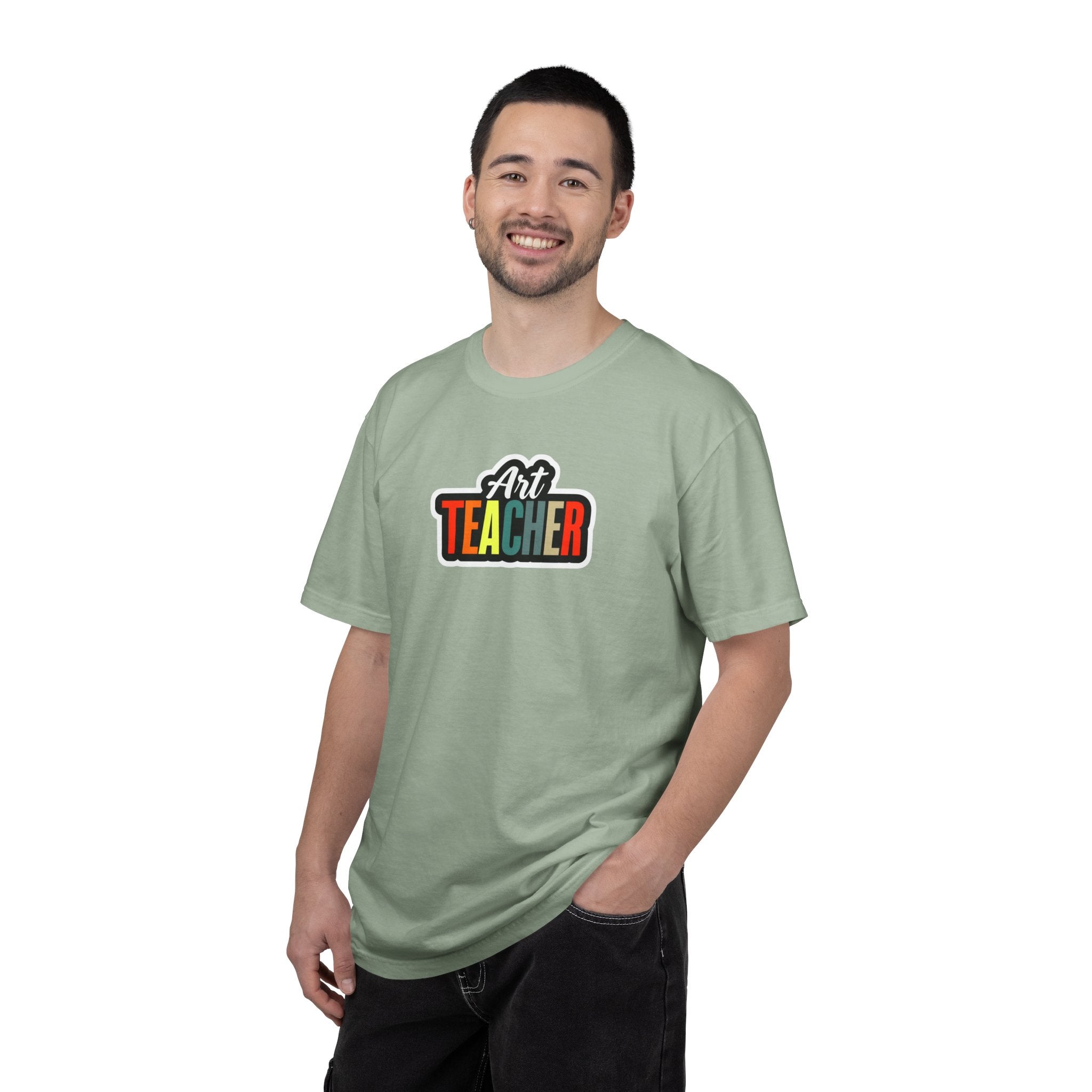 Art Teacher T‑Shirt — "Art is My Voice" Colorful Teacher Shirt