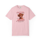 Attitude Highland Cow T-Shirt — "Apparently I Have an Attitude" Cute Cow Graphic Tee