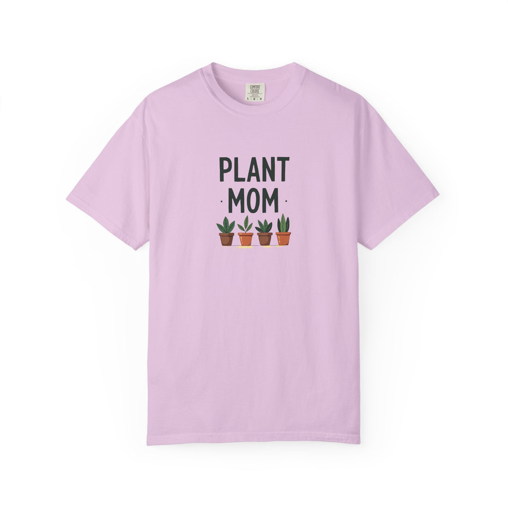 Plant Mom T-Shirt — Cute Potted Plants Graphic Tee for Plant Lovers