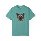 Rock On Raccoon T-Shirt — Cool Sunglasses Graphic Tee