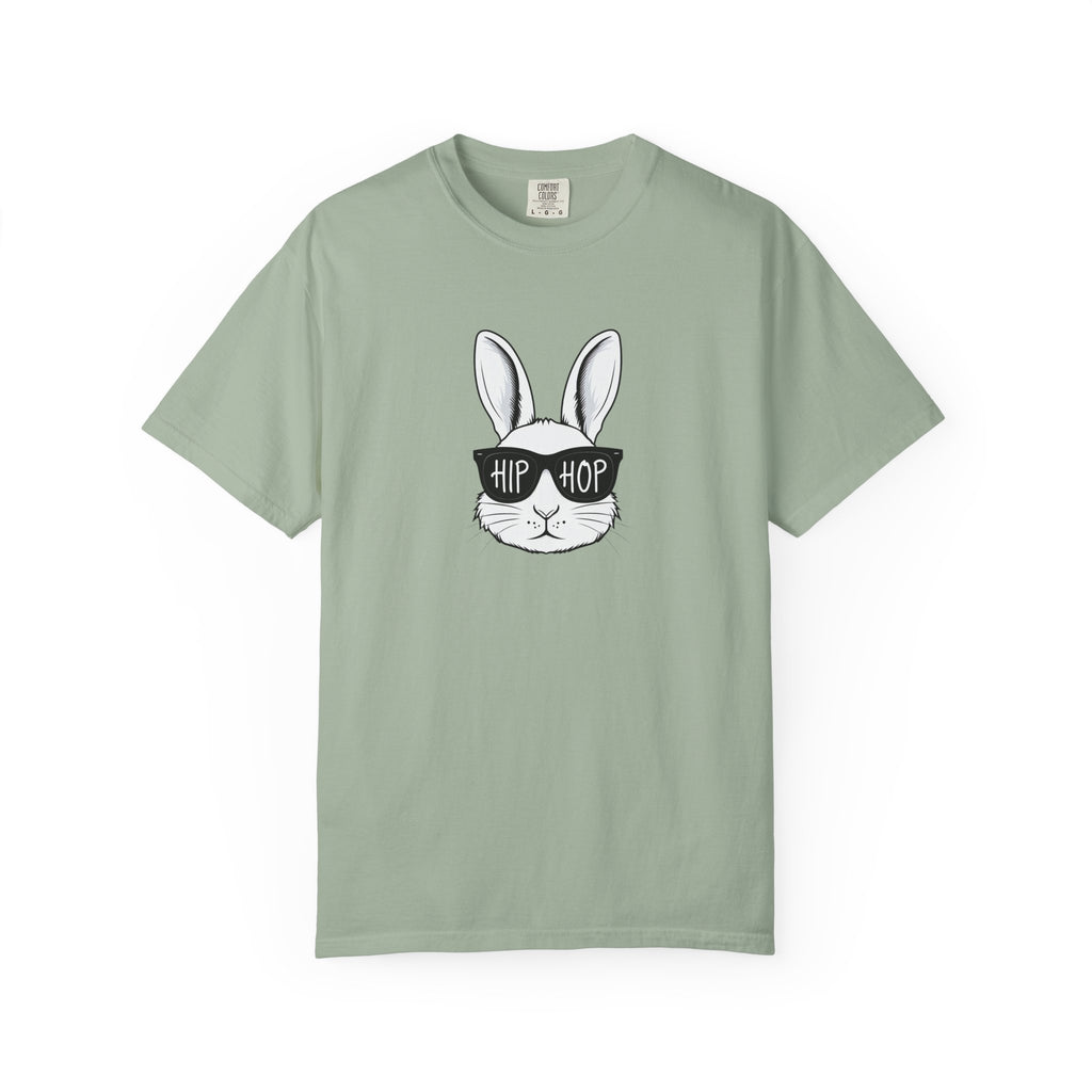 Hip Hop Bunny T-Shirt — Cute Rabbit with Sunglasses Graphic Tee