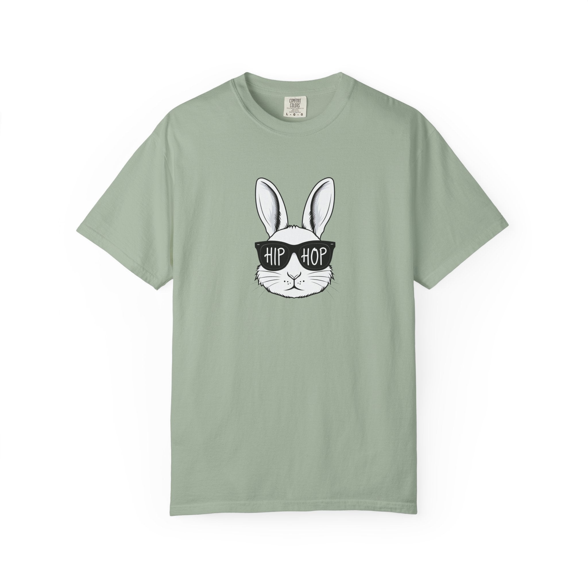 Hip Hop Bunny T-Shirt — Cute Rabbit with Sunglasses Graphic Tee