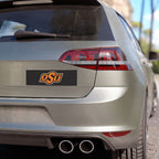 OSU Logo Car Magnet — Orange & Black Team Emblem Magnetic Decal