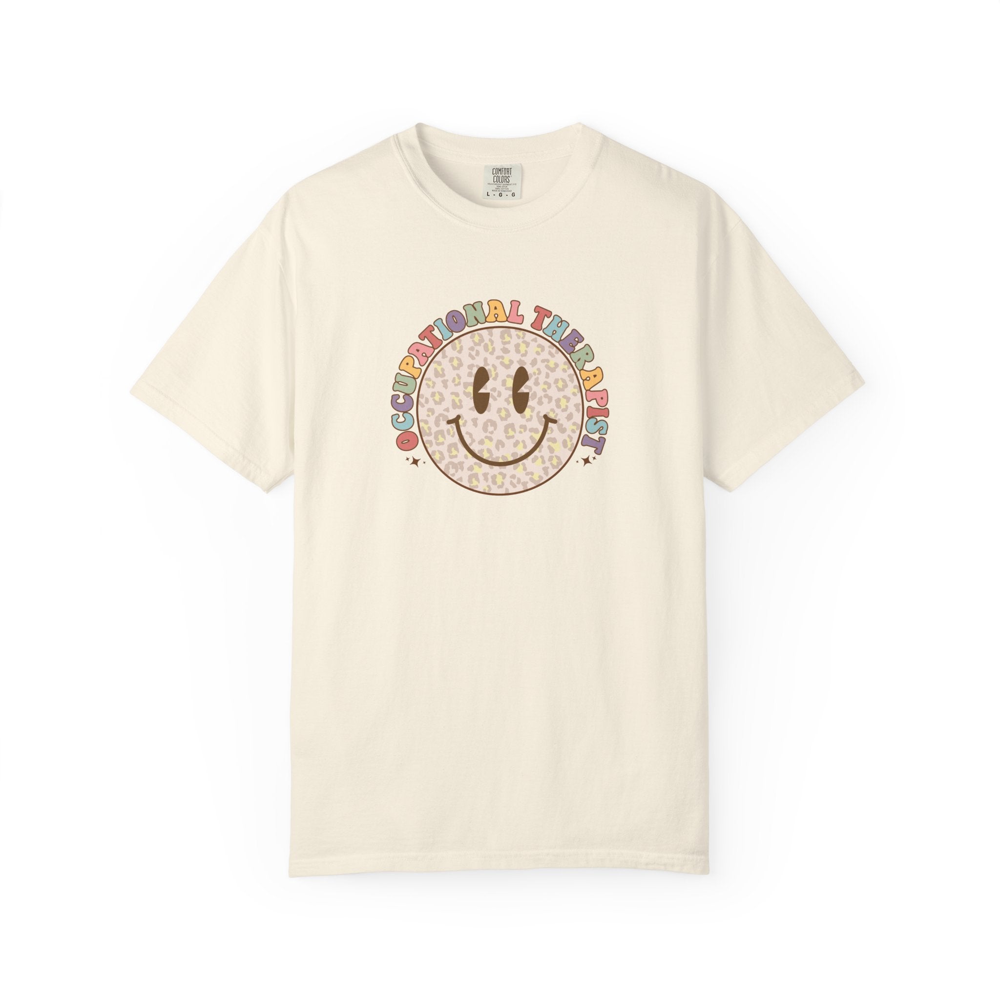 Smiley Occupational Therapist Graphic T-Shirt