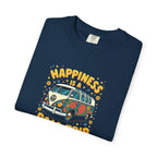 Road Trip T-Shirt — "Happiness Is A Road Trip" Vintage Camper Tee