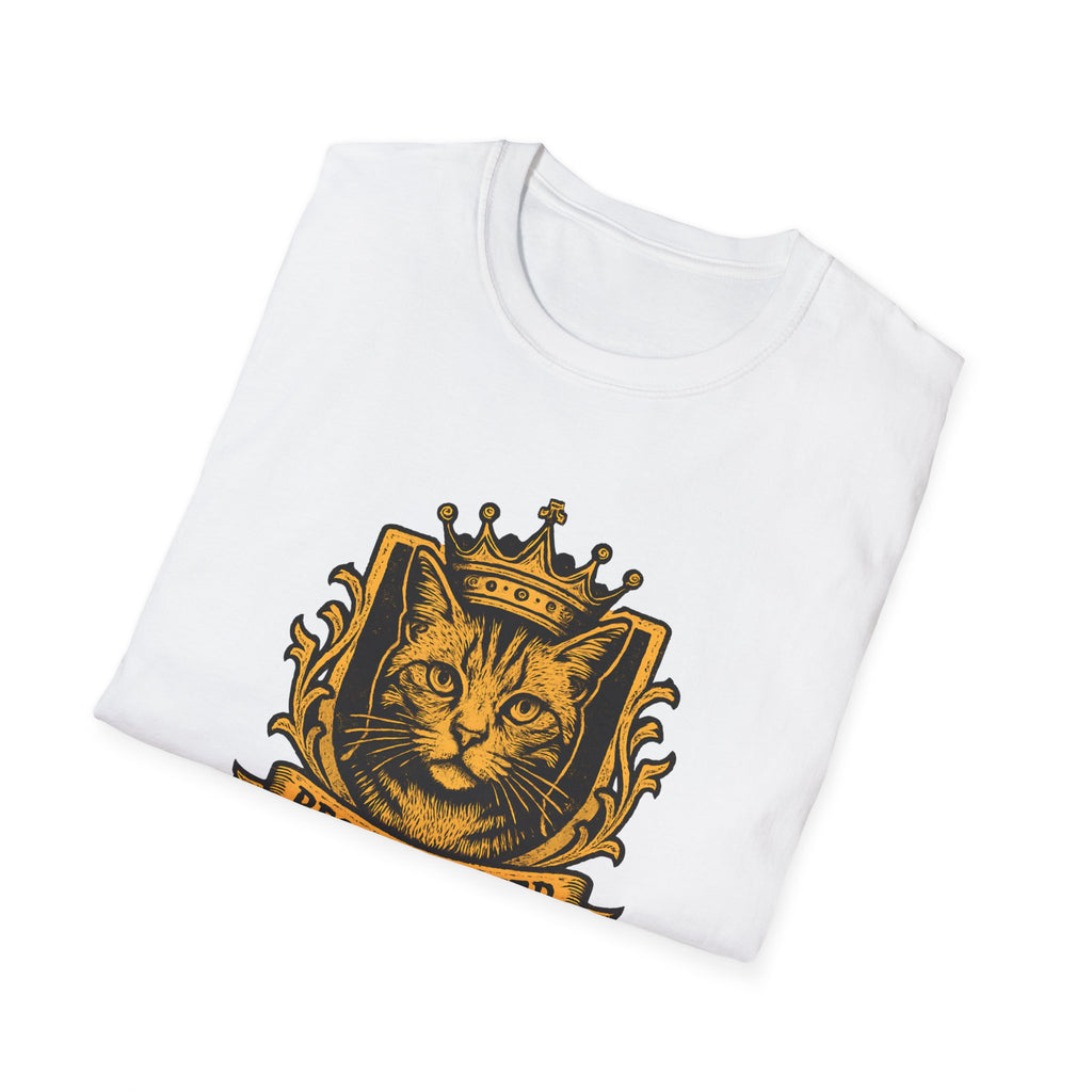Cat Crest T-Shirt — "Best Cat Ever" Vintage Royal Cat Tee