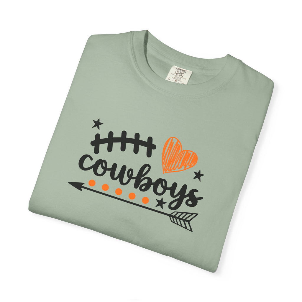 Cowboys Heart Football T-Shirt