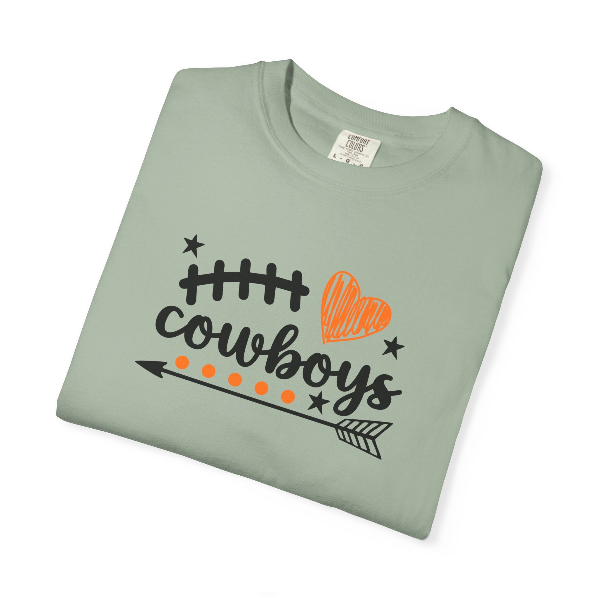 Cowboys Heart Football T-Shirt