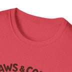 Paws & Coffee Corgi T-Shirt — Cute Dog Lover Coffee Tee
