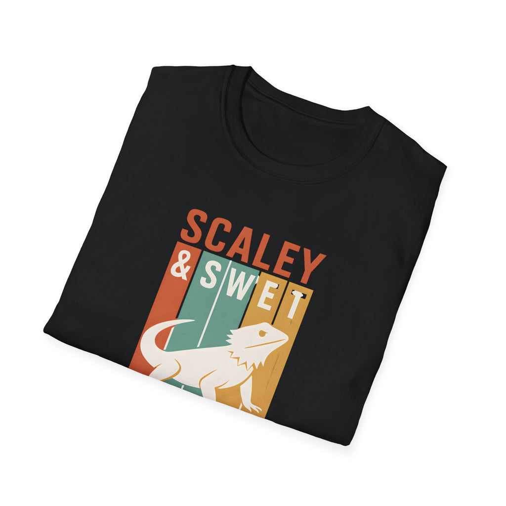 Scaley & Sweet Bearded Dragon T-Shirt — Retro Reptile Lover Tee