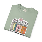 Grow Your Mind Book Stack T-Shirt