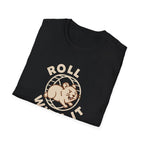T-Shirt — "Roll With It" Cute Hamster Graphic Tee