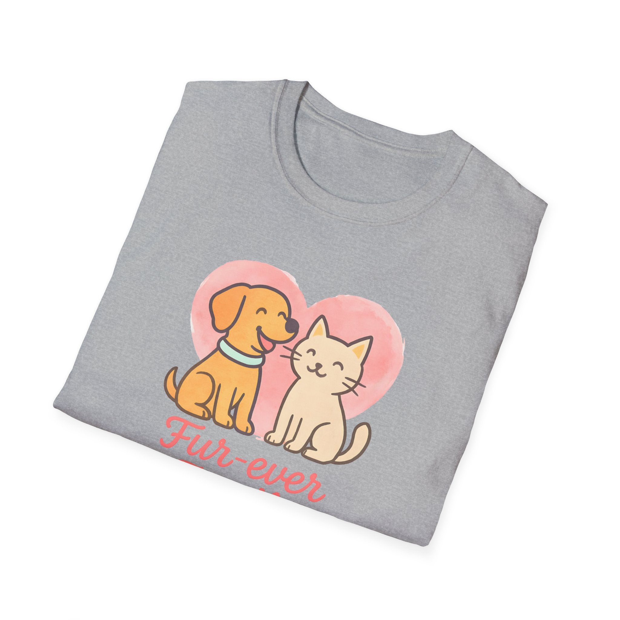 Dog & Cat 'Fur-ever Family' T-Shirt