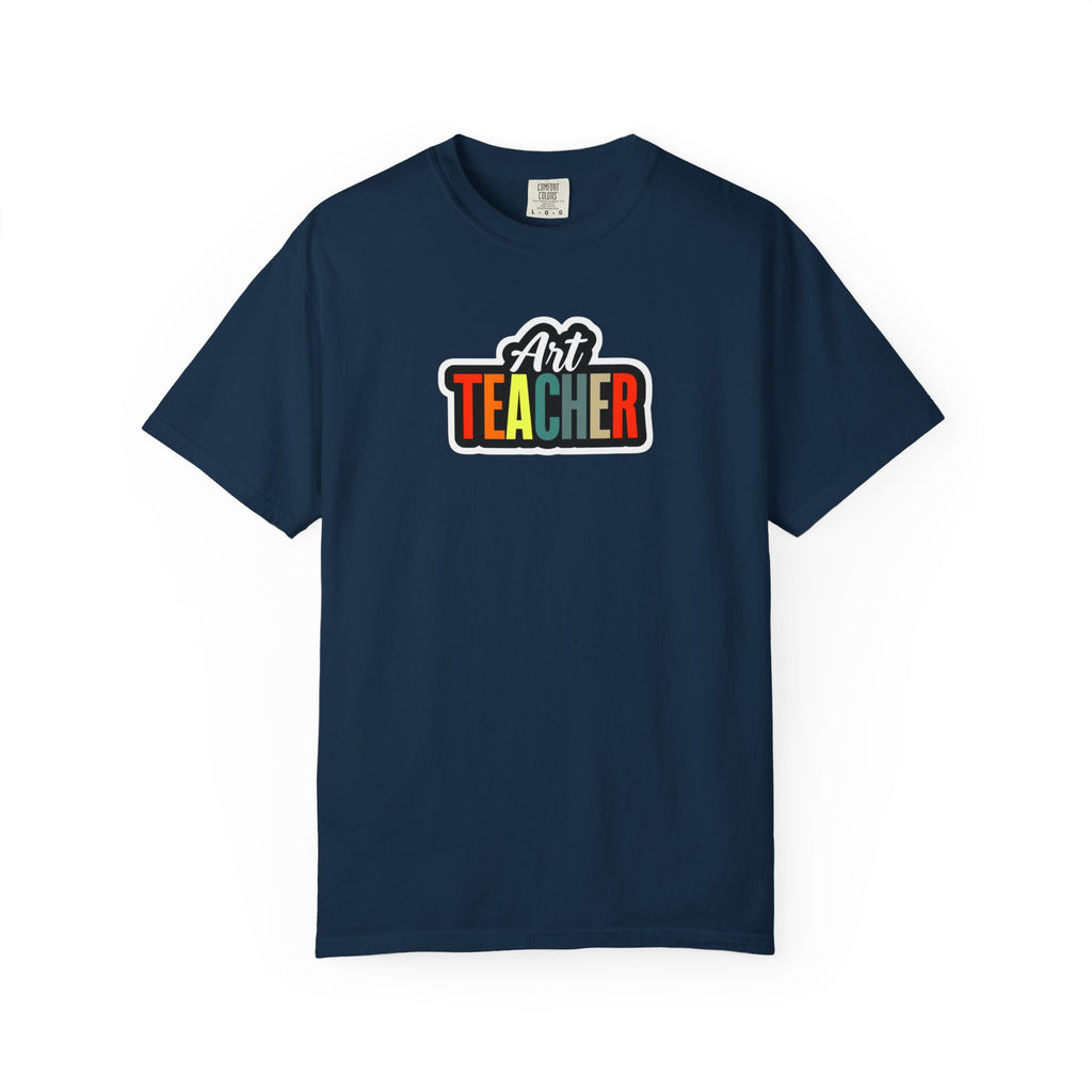 Art Teacher T‑Shirt — "Art is My Voice" Colorful Teacher Shirt