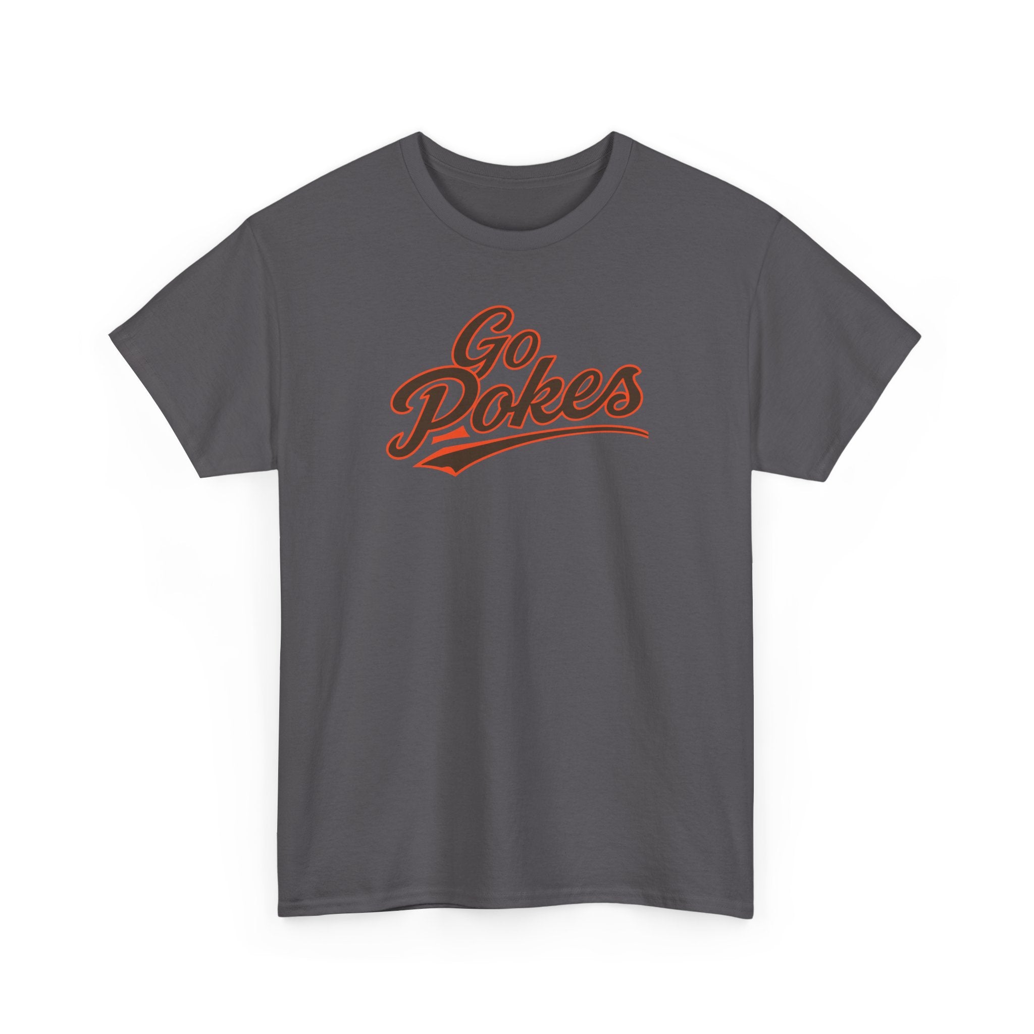 Go Pokes T-Shirt — Retro Script Fan Tee