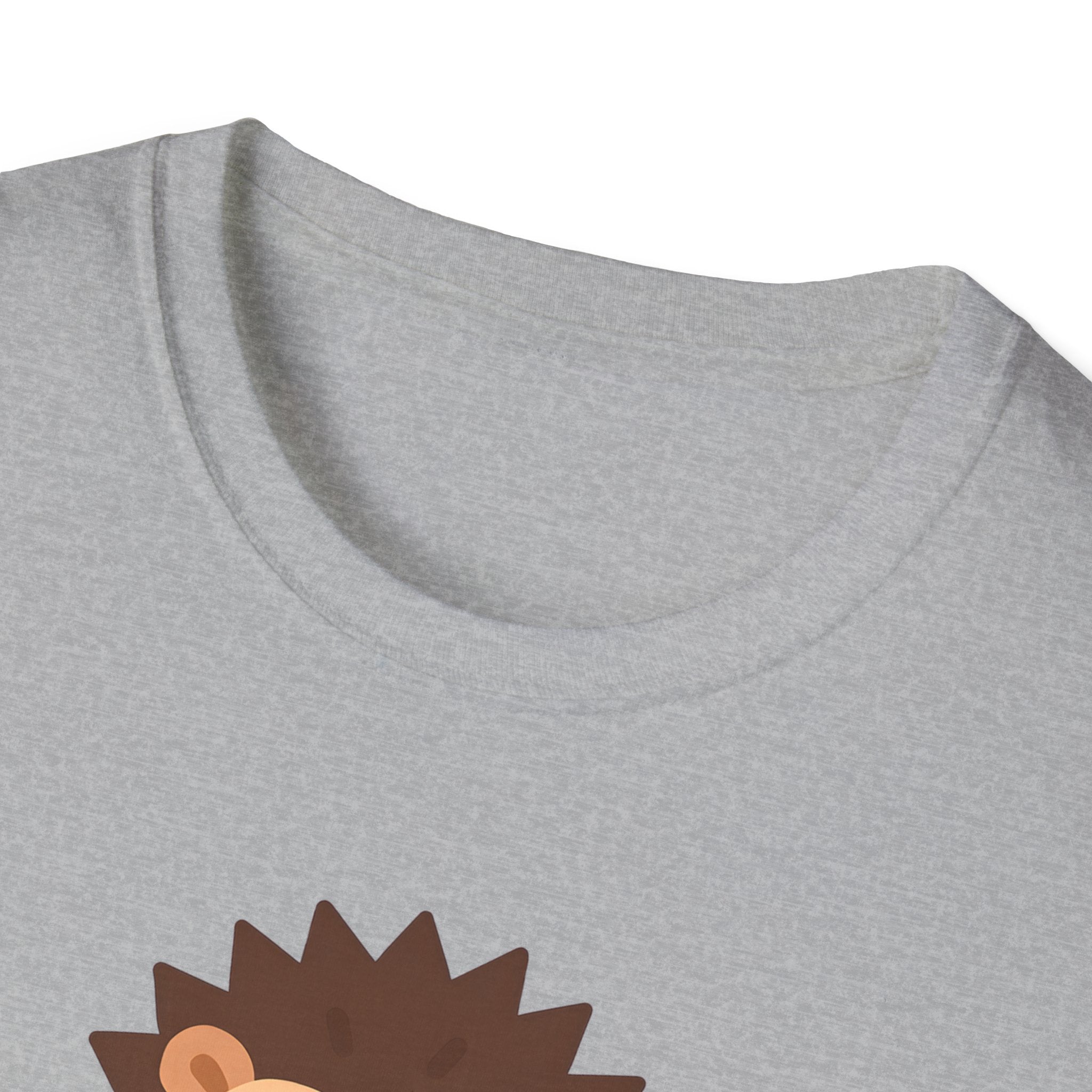 Hedgehog "Needle Little Love" T-Shirt — Cute Animal Graphic Tee