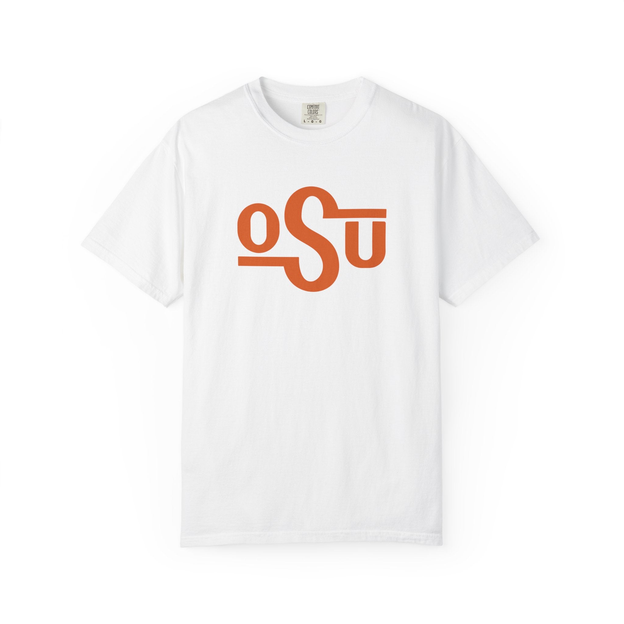 OSU Retro Script T-Shirt — Vintage Orange College Tee