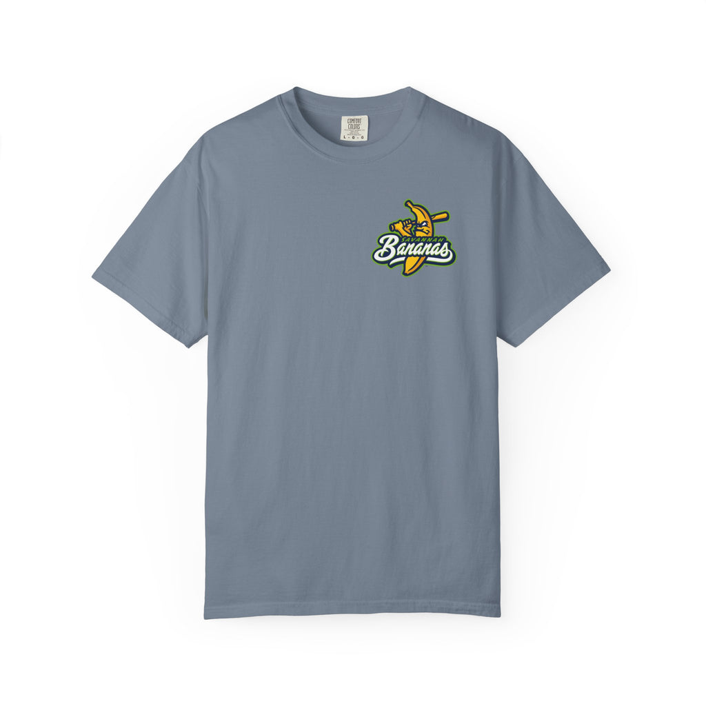 Savannah Bananas Baseball T-Shirt — Retro Banana Mascot Tee